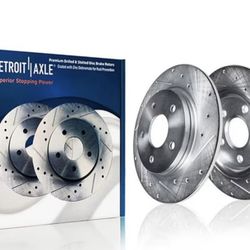 2003-2006 Jeep Wrangler rear rotors and breaks new