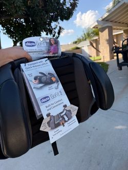 Chicco GoFit Plus Backless Booster Car Seat