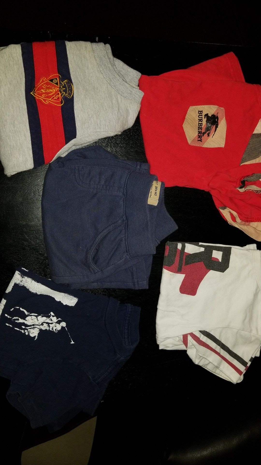 Gucci Burberry true religion polo boys clothes