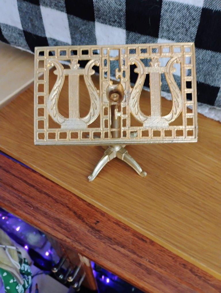 Jewish Brass Mini Music Stand