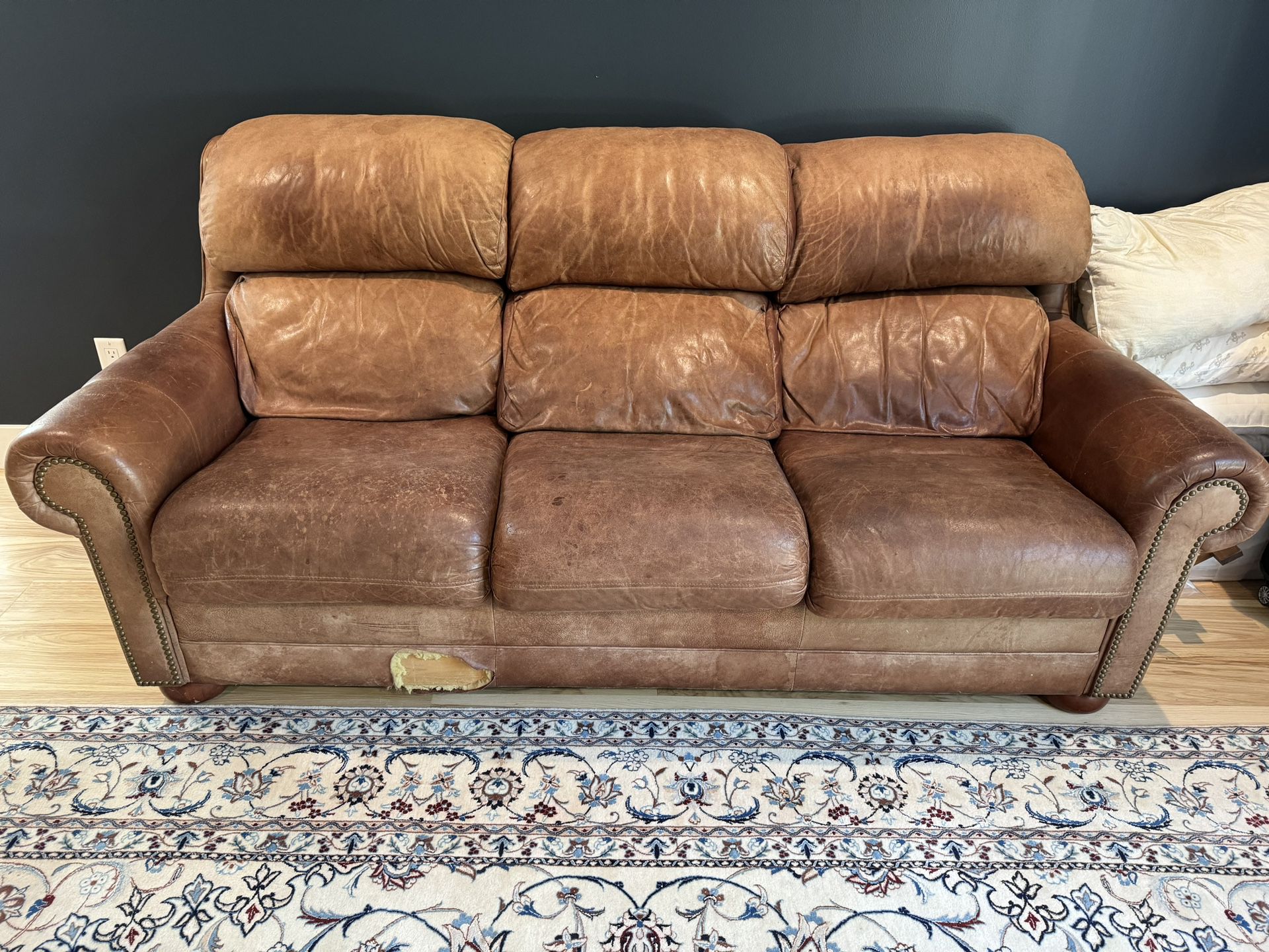 FREE! Leather Couch