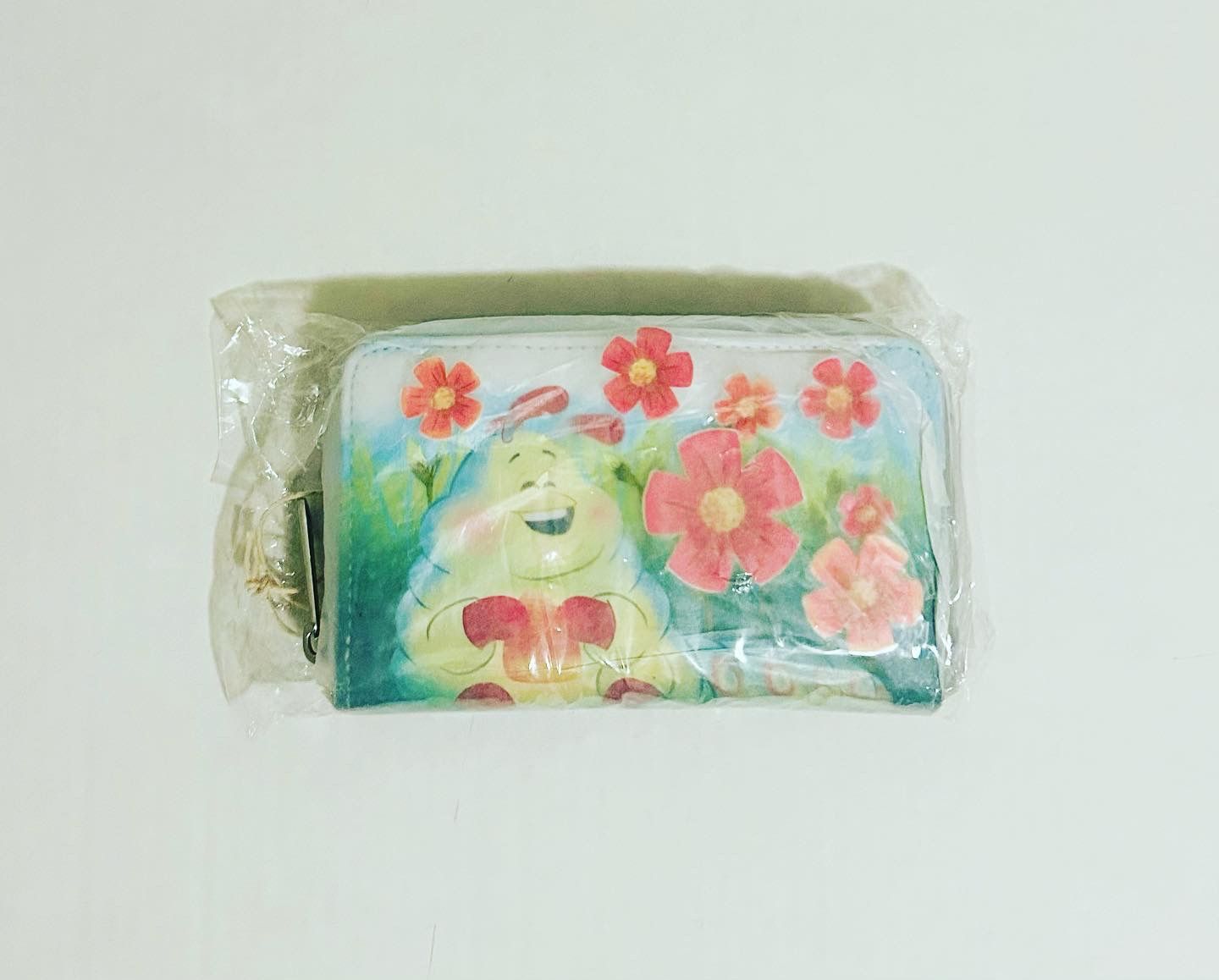 Loungefly Disney Pixar A Bug's Life Heimlich Floral Zip Wallet