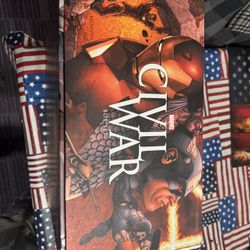 Very rare and out of print. Marvel Civil War collectors box set complete set. $650 OBO