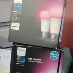 Philip Hue Light Bulbs 