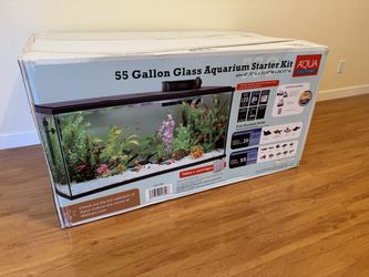 55 Gallon (55g) Fish Tank / Aquarium Starter Kit! BRAND NEW!!!