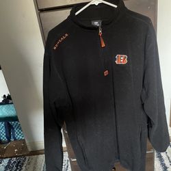 Bengals 3/4 Zip Fleece
