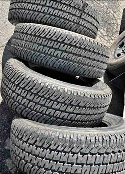 245-75-17 4tires Michelin Con Excelente calidad Las 4