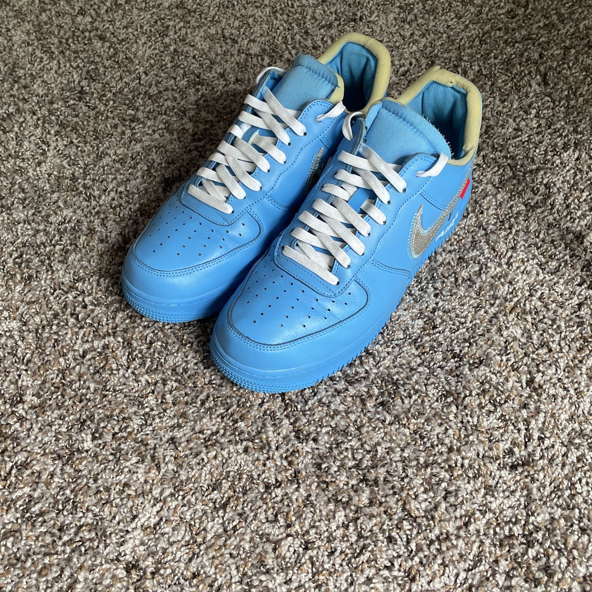Off White Air Force 1 Blue