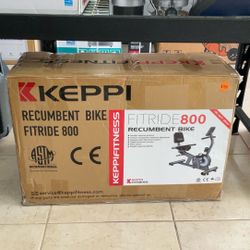 KEPPI FITNESS FITRIDE 800 RECUMBENT BIKE.