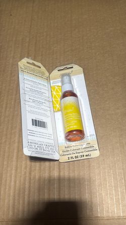 Sweet Sugarbelle Yellow Edible Coloring Spritz