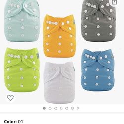 Alvababy Baby Cloth Diaper One Size Adjustable Washable Reusable