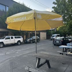 4 Patio Umbrellas For $5
