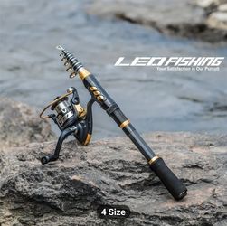 Fishing Pool Rod And Reel 