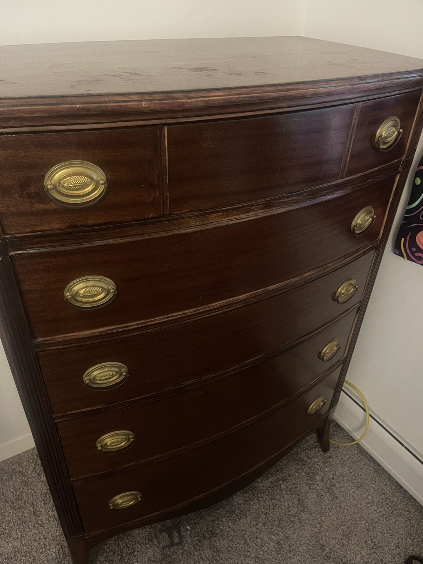 Refinished antique dresser