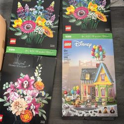 LEGO Flower Sets Bundle + Disney Set (Read Description)