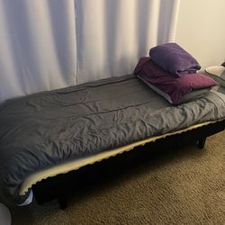 Sofá cama y sillón reclinable casi nuevos