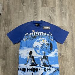 Godspeed Artificial Love T-shirt (blue Wash)