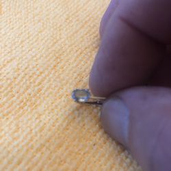 Aqua Marine Sterling Silver Hanging Earrings ! 