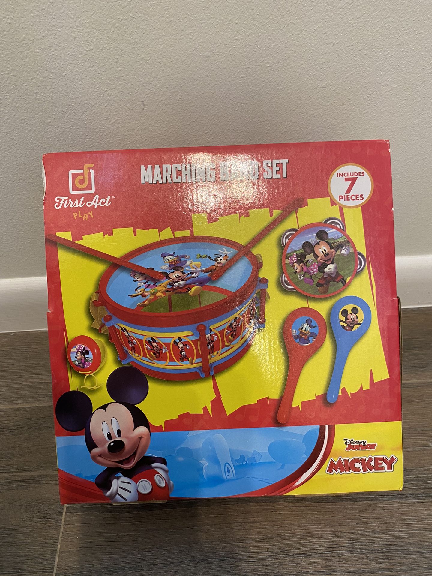 Disney 7 Piece Drum Set 