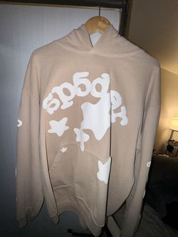 Sp5der Beluga Hoodie Sand