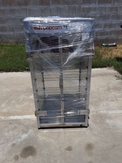 Gold Medal Astro Popcorn Staging Cabinet