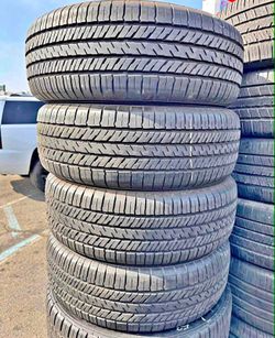 225/60/17 Yokohama Selling a set of 4 tires in excellent condition 🫡