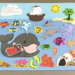 Jonah Felt Story/Play Board