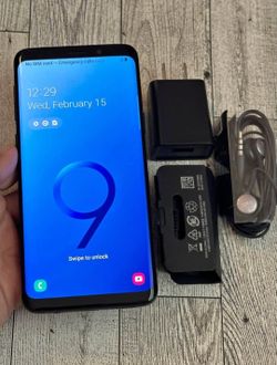 Samsung Galaxy S9, Factory UNLOCKED. Excellent Condition.