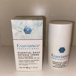 Exuviance Essential Daily Defense Crème With Sunscreen SPF20 Skin Care Hydrate