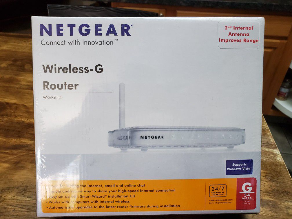 New Netgear wireless router