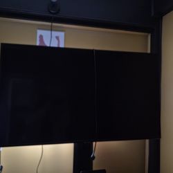 50" Samsung Smart TV On Wheeled Stand 