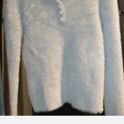 Fuzzy Knit Sweater 