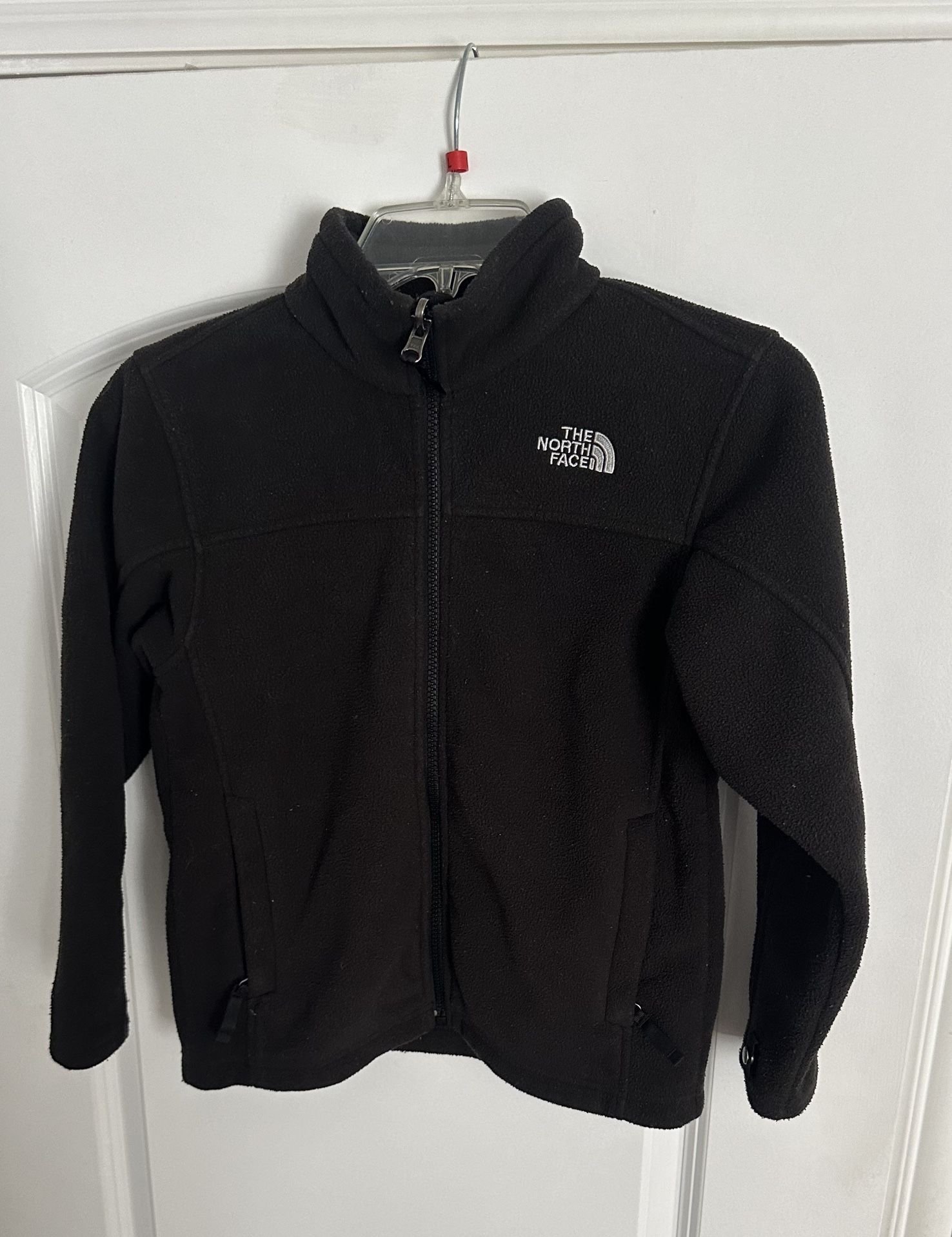 Boys Black North Face Fleece Size Small