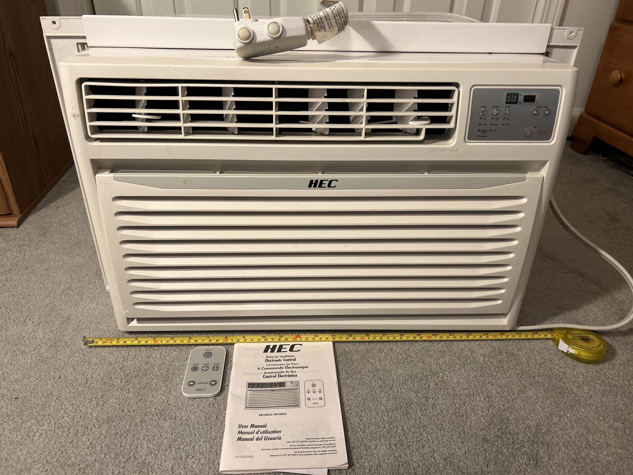 HEC window AC unit