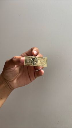 100 bill 2 finger ring