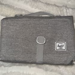 Herschel supply co baby changing mat grey