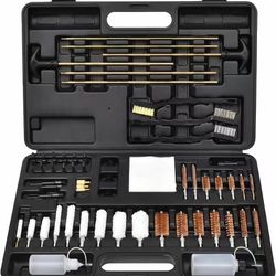 244]GLORYFIRE Universal Gun Cleaning Kit with Jags and Rods for All Caliber Gun Brushes, Cotton Mops, Pistol Cleaning Kit for Hunting and Shooting, Hu