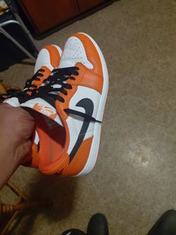 Air Jordan 1 Low Orange White Sneakers ...OG STARFISH SIZE 13