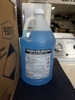 Windshield Washer Fluid Concentrate, Gallon, 6/Case