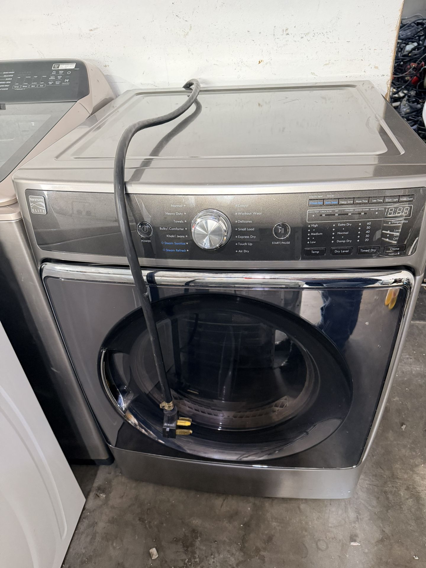 Kenmore Dryer Electric Super Capacity Gray