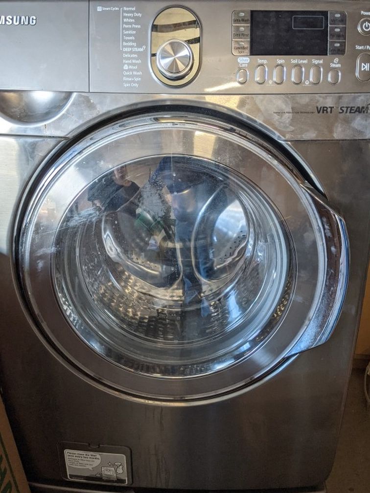 Samsung Wash Dryer Front Load With Bases