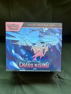 Pokemon TCG Mega Evolution Chaos Rising ETB Elite Trainer Box NEW