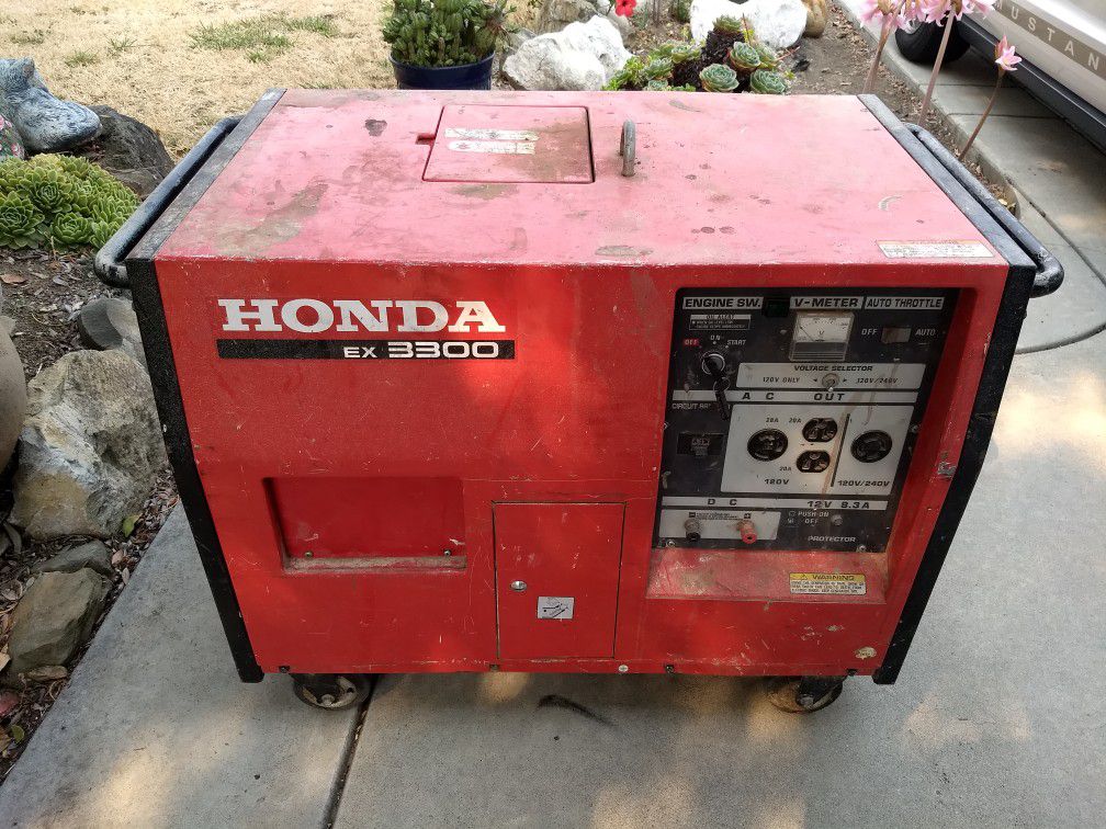Honda EX3300 Electric Start Generator