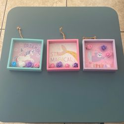 Girls Room Decor Wooden Frames