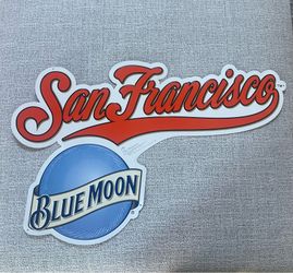 SF Giants beer sign