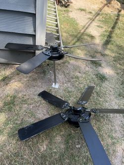 Light Fixture Fans Small Barber Station