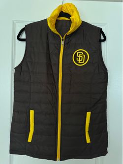 Padres Puffer Vest Size Small