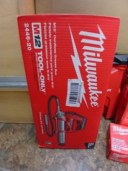 Milwaukee New Grese Gun 12M