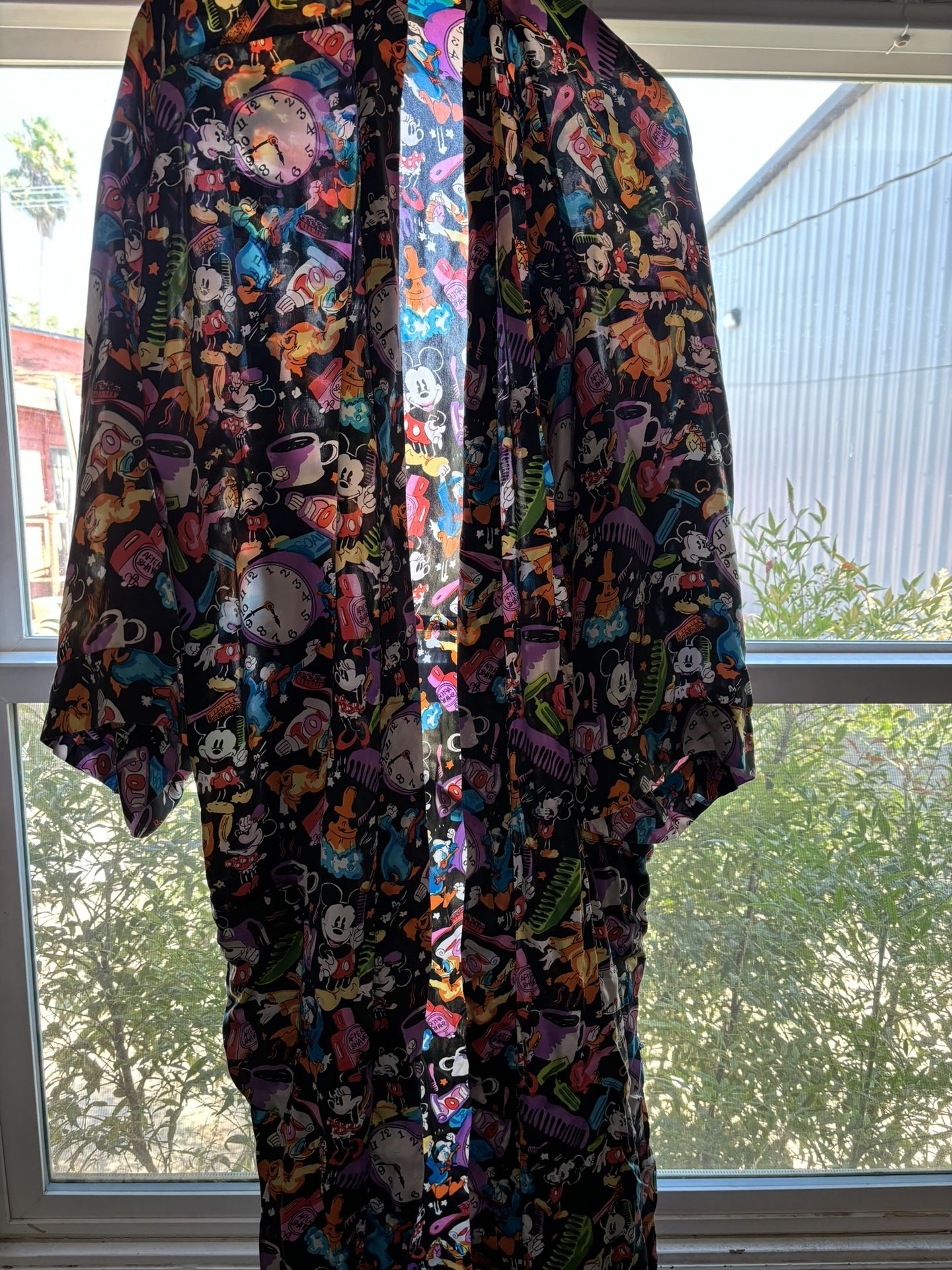Vintage Disney Silk Robe