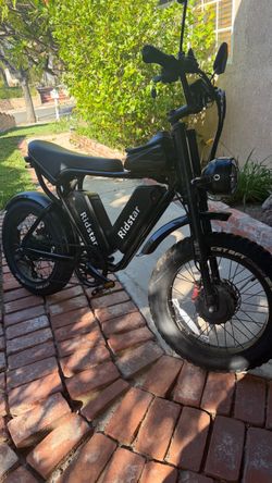 Ridstar Electric Bike for Adults, 1000/2000W, 25/30/37MPH,48V-52V, 20AH,40AH Battery, Max 50-180 Miles Electric Motorcycle, 20" Fat Tire Dirt Bike, Sh